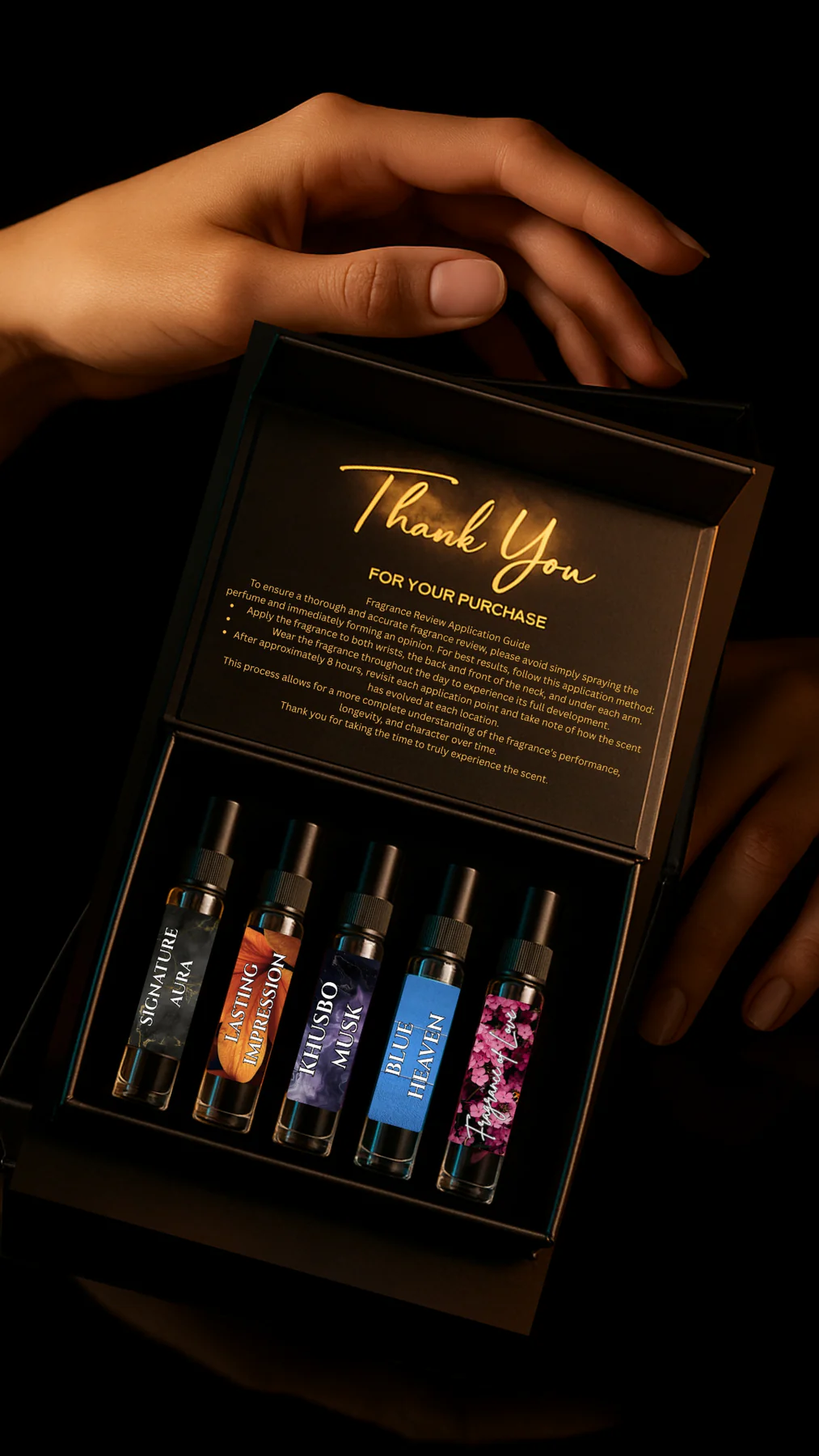 Tester Box – Pack of 5 Fragrances - Image 2